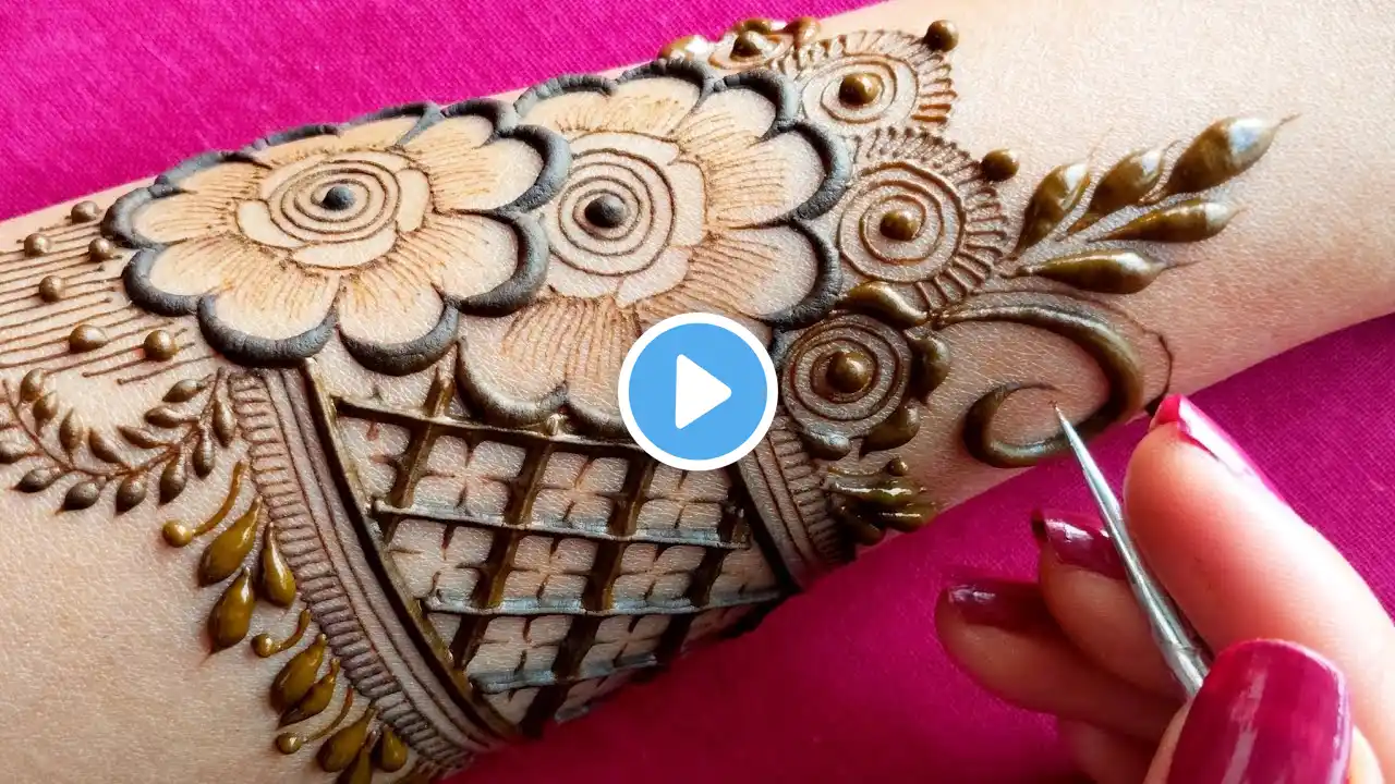 Beautiful Eid Special Full Hand Floral Mehndi Designs ll Latest Full Hand Mehndi Designs ll Mehndi