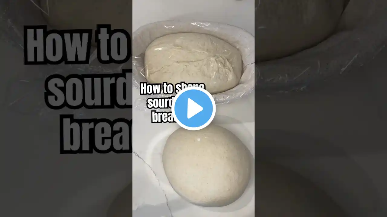 Shaping sourdough bread for beginners #sourdoughbread