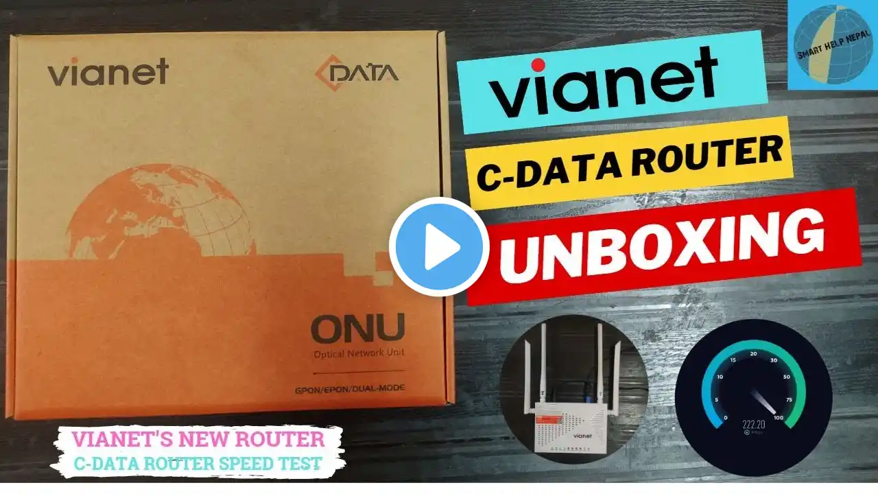 C-DATA Dual Band 5G Router Unboxing and Setup | Speed Test | Vianet Router Setting