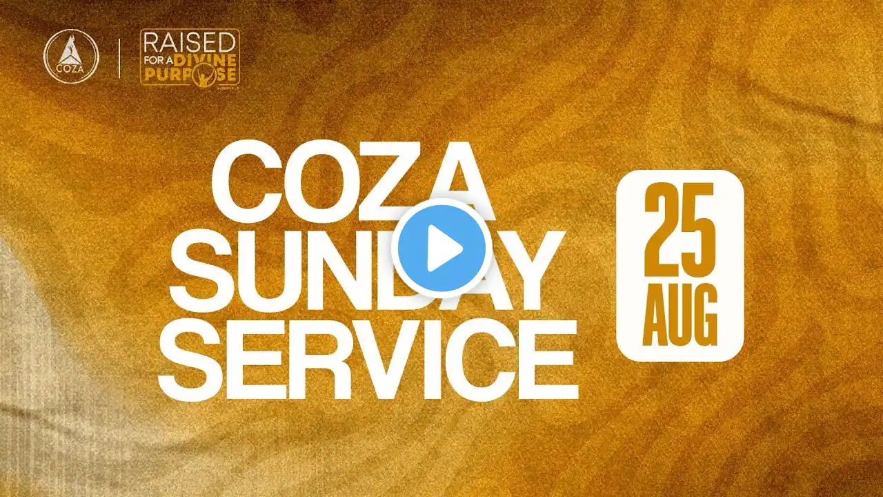 #COZASundays | Sunday Worship Service With Reverend Biodun Fatoyinbo | 25-08-2024