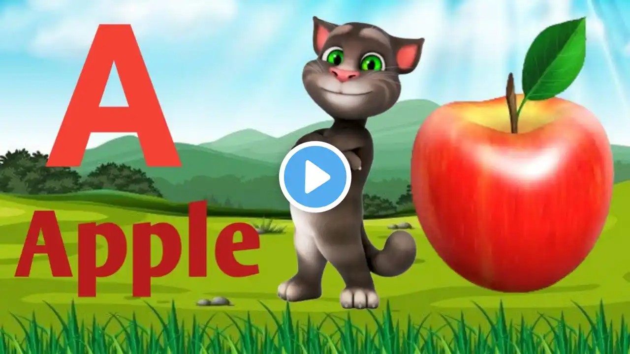 A for apple b for ball | अ से अनार | abcd | phonics song a for apple b for ball c for cat |