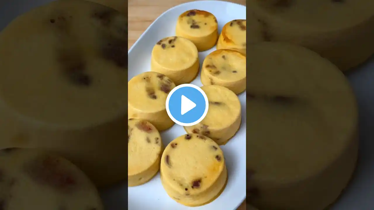 Starbucks Copycat Bacon and Gruyère Cheese Egg Bites #shorts