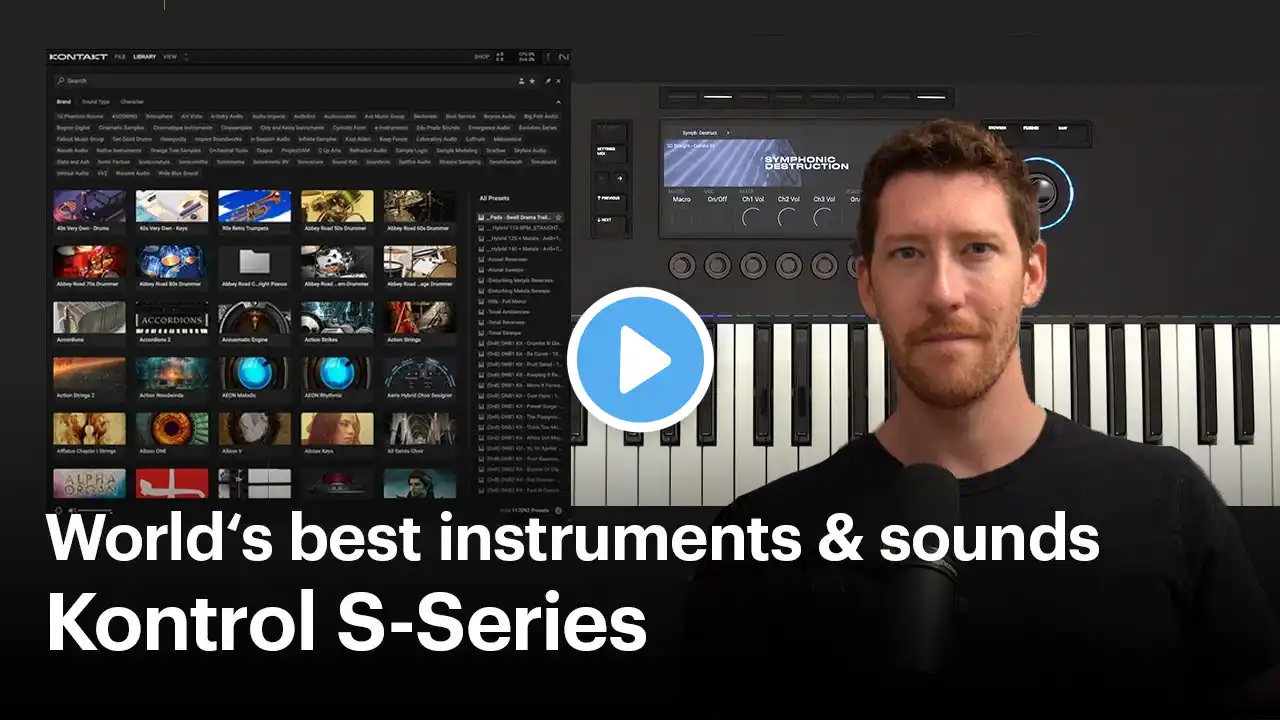 Kontrol S-Series: Exploring the world’s best sound library at your fingertips | Native Instruments