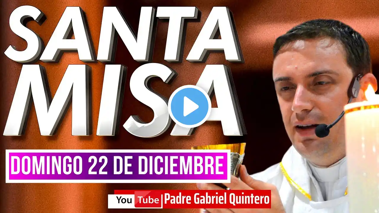 💒 Santa Misa de hoy domingo 22 de diciembre 2024 ✅ SANTA MISA DE HOY Y EUCARISTÍA DOMINICAL EN VIVO