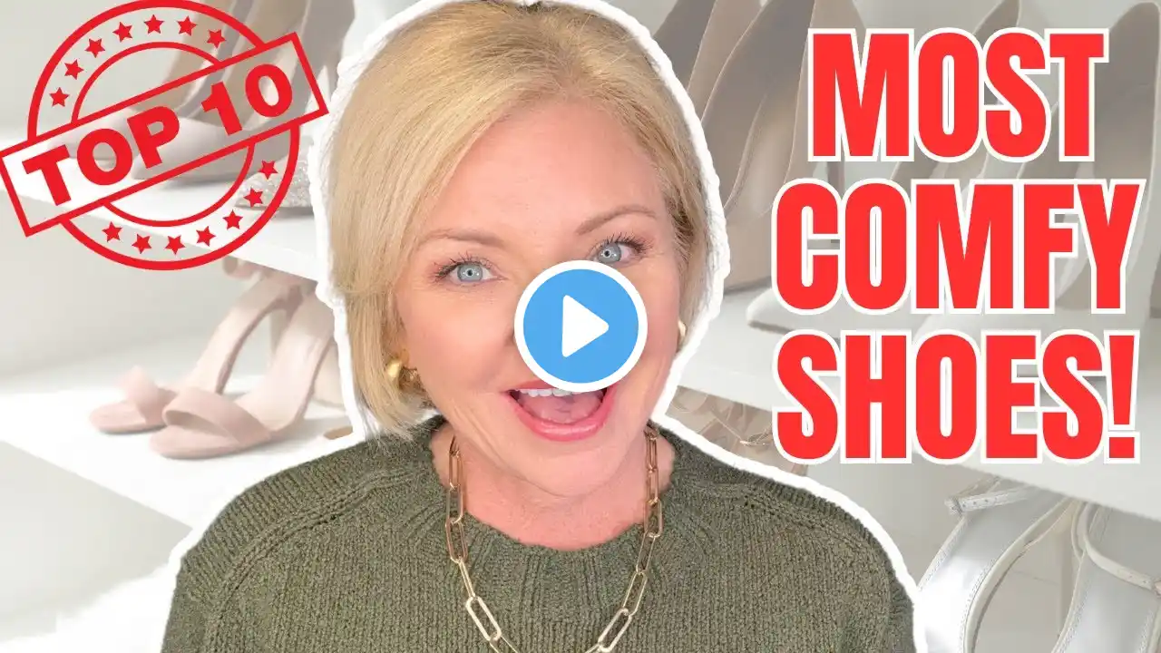 Top 10 Most Comfortable Shoes! / Must Have Fall/Winter Shoes for Women Over 50