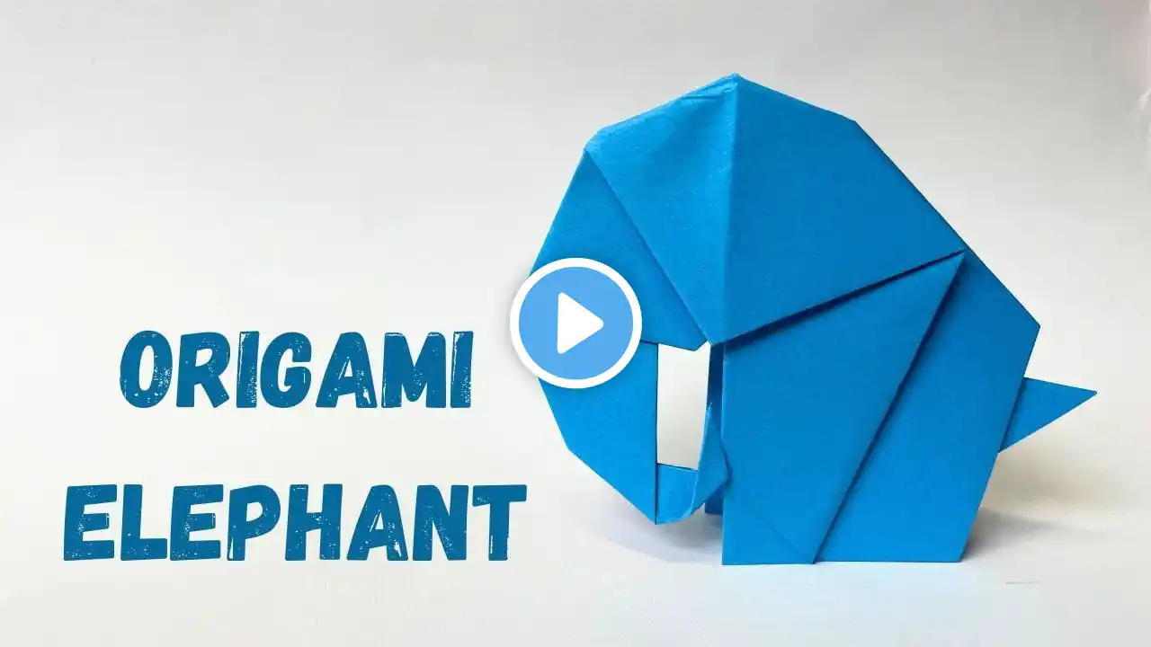 Easy Origami Elephant Step by Step Tutorial | How To Make Paper Elephant | InnoVatioNizer #elephant