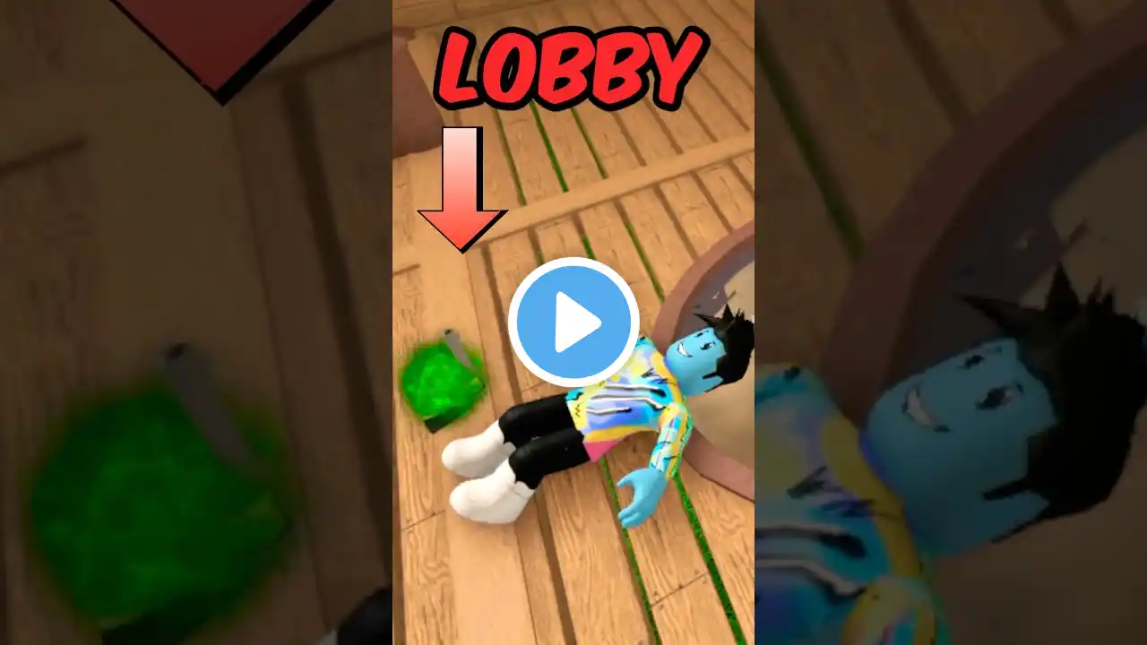 GUN in LOBBY GLITCH in MM2 Roblox #roblox #mm2 #murdermystery2