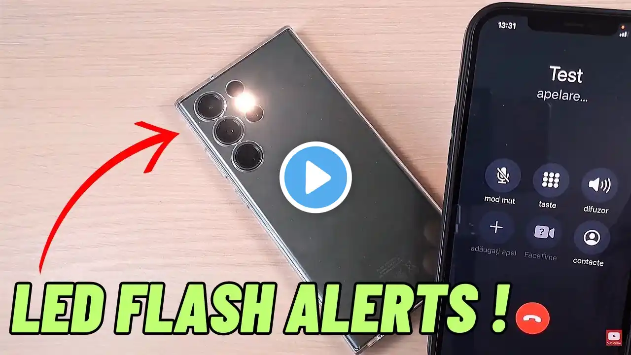 How to Enable LED FLASH NOTIFICATIONS on Samsung Galaxy S23 Series