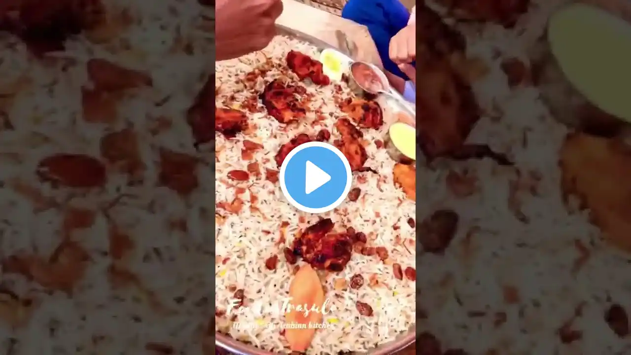 Chicken Tikka Mandi ๐๐@mandi6 #Hyderabad #mandi #shorts #chicken #chickenmandi #foodie #TikkaMandi