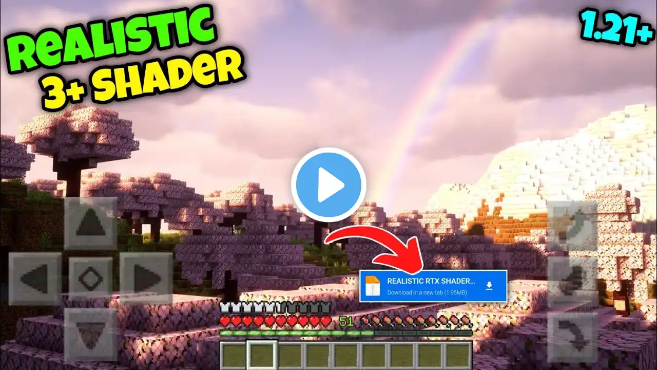 Top 3+ Best Shader For Minecraft PE 1.21+ | New Shader For Low End Device 1.21+ | ON LAG | 3GB 4GB