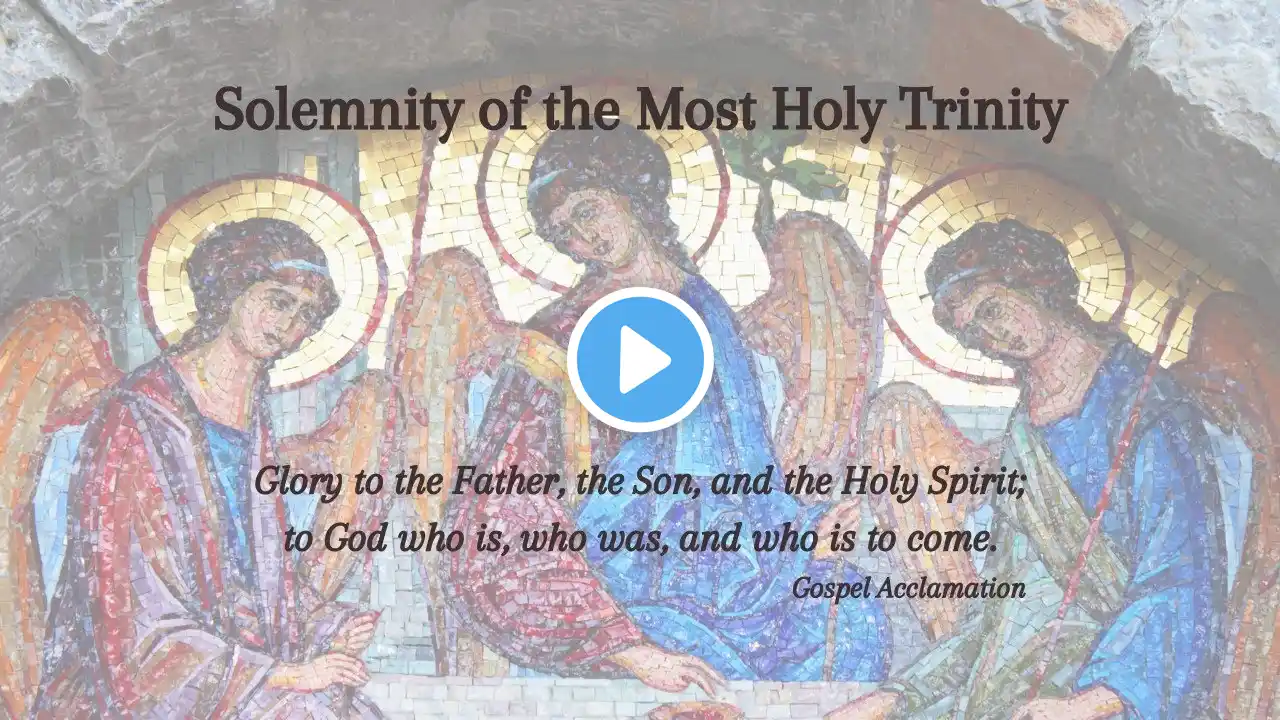 The Solemnity of the Most Holy Body & Blood of Jesus Christ