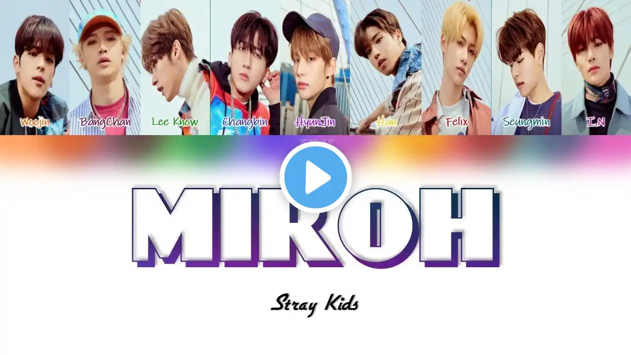 Stray Kids - MIROH Color Coded Lyrics (Rom|Han|가사|Español) Sub Esp