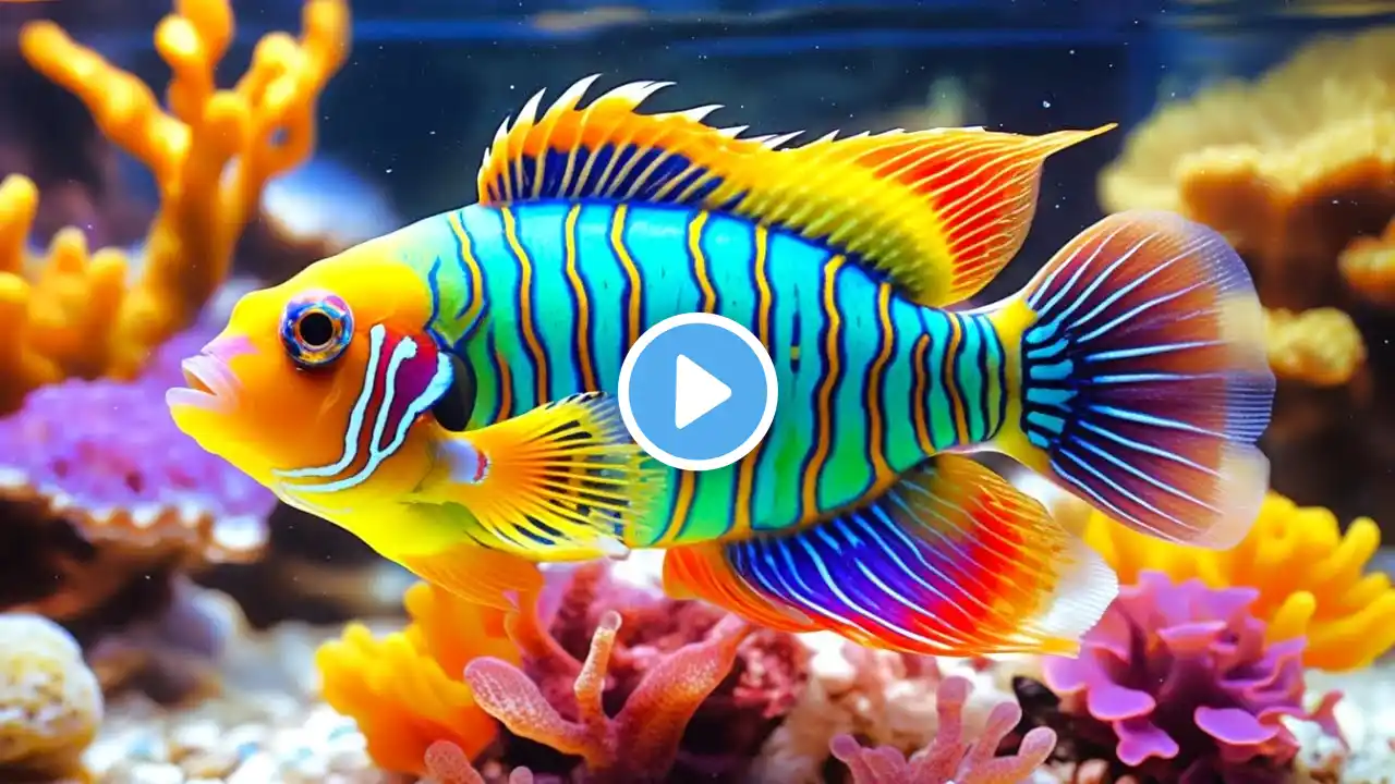 The Colors of the Ocean 4K ULTRA HD 🐠 The Best 4K Sea Animals for Relaxation & Calming Music #1