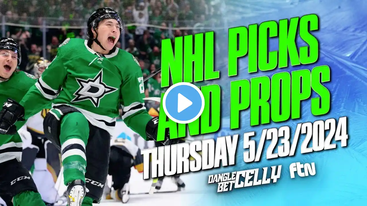 Stars vs Oilers Preview, Picks, Predictions | Stanley Cup Playoffs Picks | NHL Picks 5/23/24