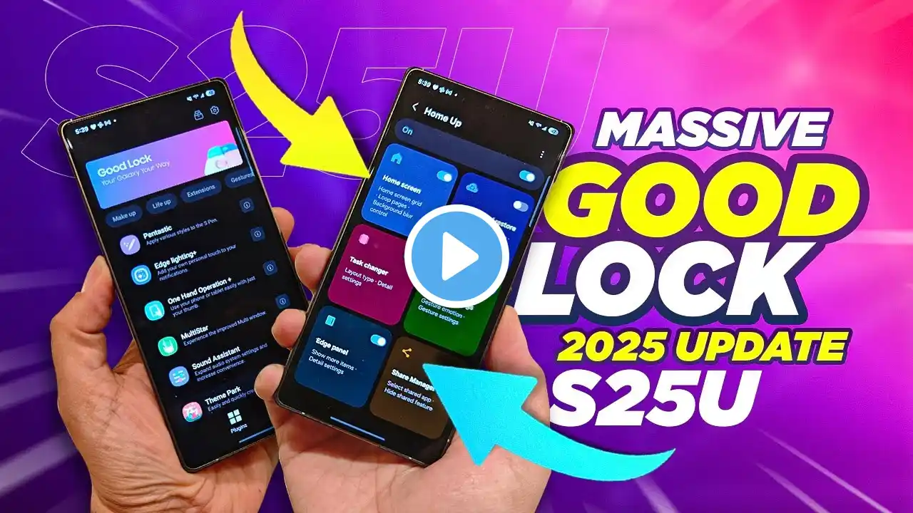 Galaxy S25 Ultra Good Lock 2025 - Best Home Up 2025 Features For One UI 7