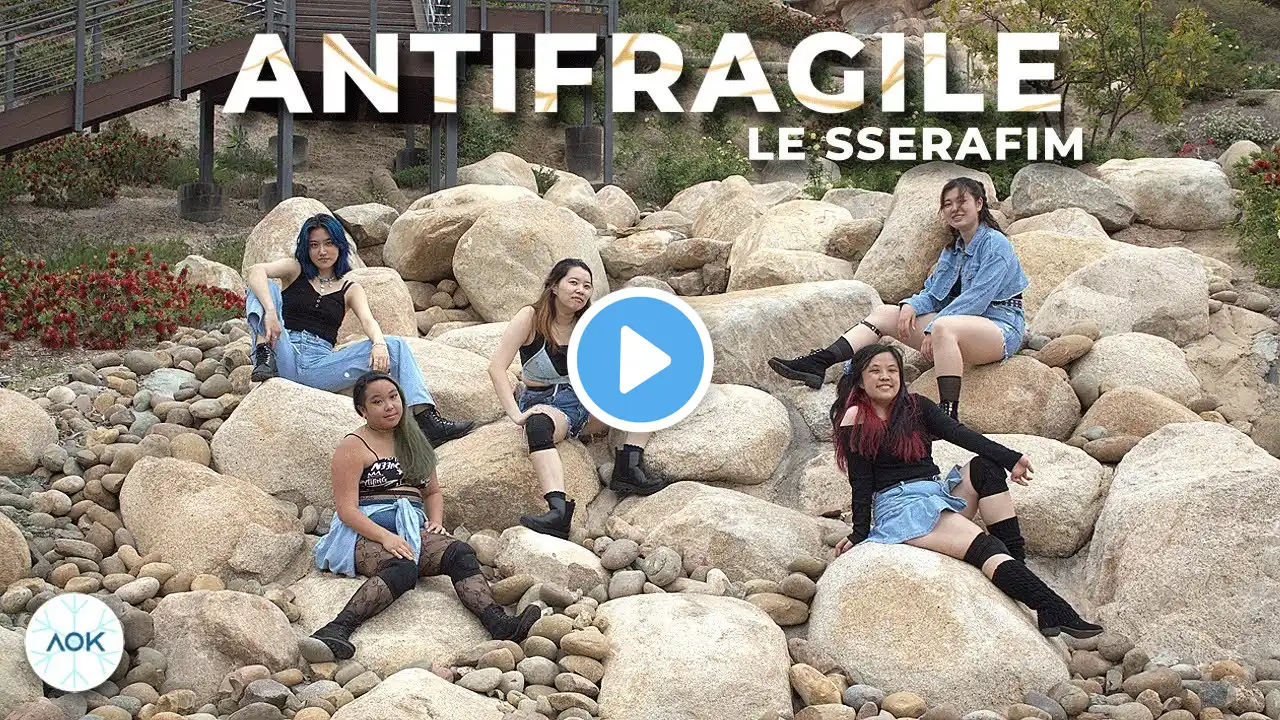 [KPOP IN PUBLIC | ONE TAKE] LE SSERAFIM (르세라핌) 'ANTIFRAGILE' - Dance Cover by A0K (Absolute Zero)