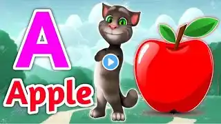 A for apple b for bus , abcd kids song, abcd rhymes video, abcd learning, | #kidstvenglish1