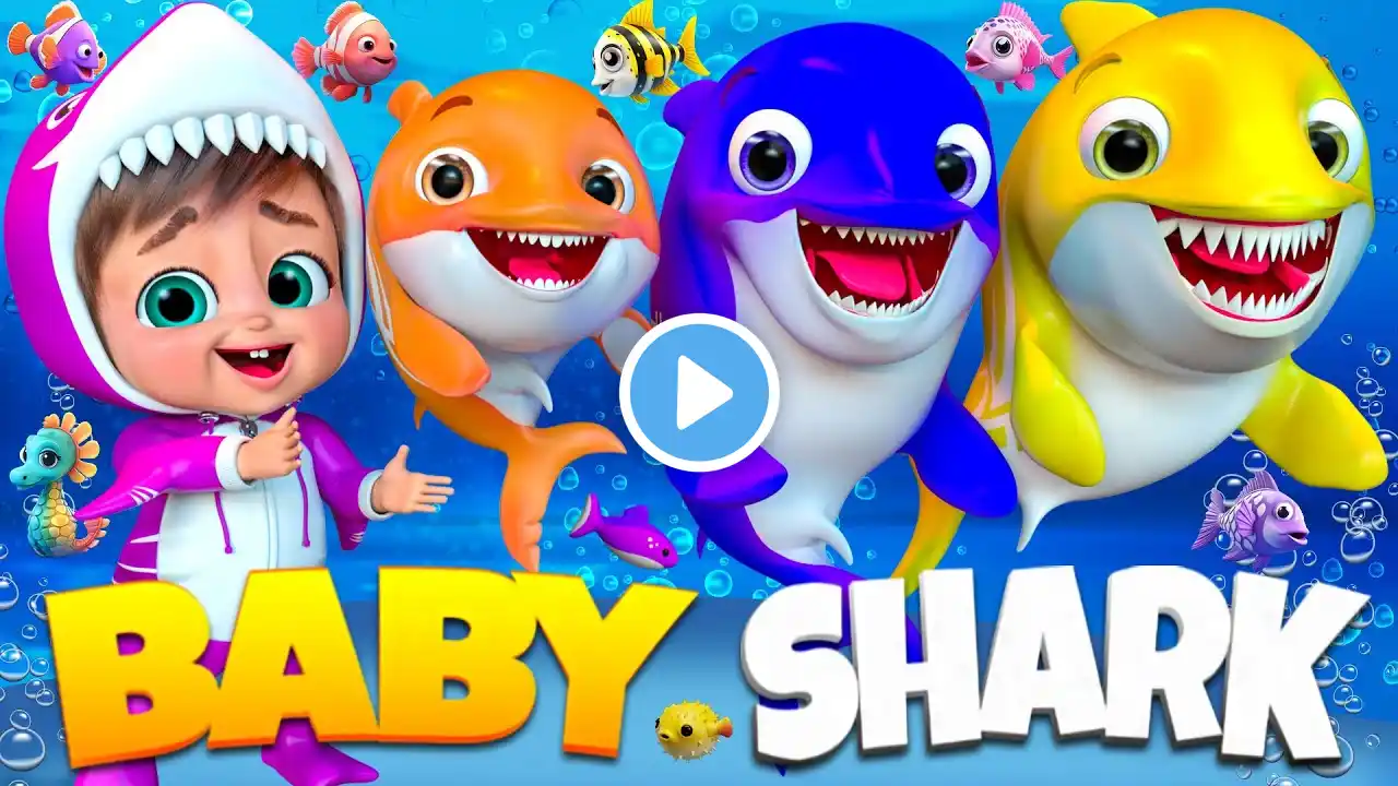 Baby Shark + Bingo Dog Song 🦈🐶 Best Kids Songs Collection - #SingAlong #Cocomelon  #NurseryRhymes