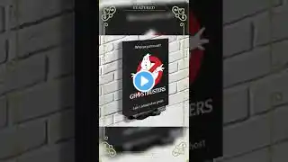 Ghostbuster Movie Poster LED Light Box (LED Light Box)