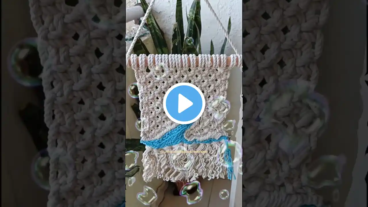 New tapestry wallhanging 2023 || macrame wallhanging 2023 #shorts #viral