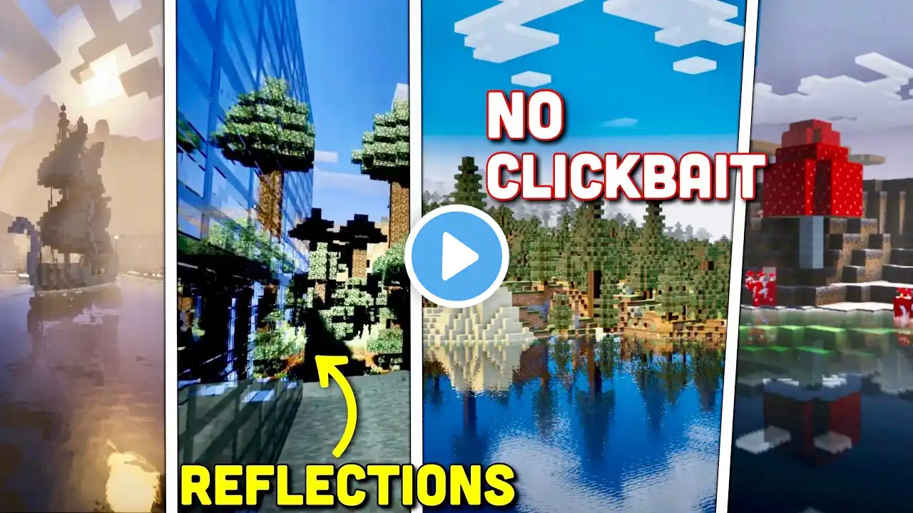 (Top 4) Best *NEW* Minecraft Bedrock 1.21+ Ultra Realistic Shaders (iOS, Android, Windows)