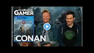 Clueless Gamer: "God Of War" With Bill Hader - CONAN on TBS