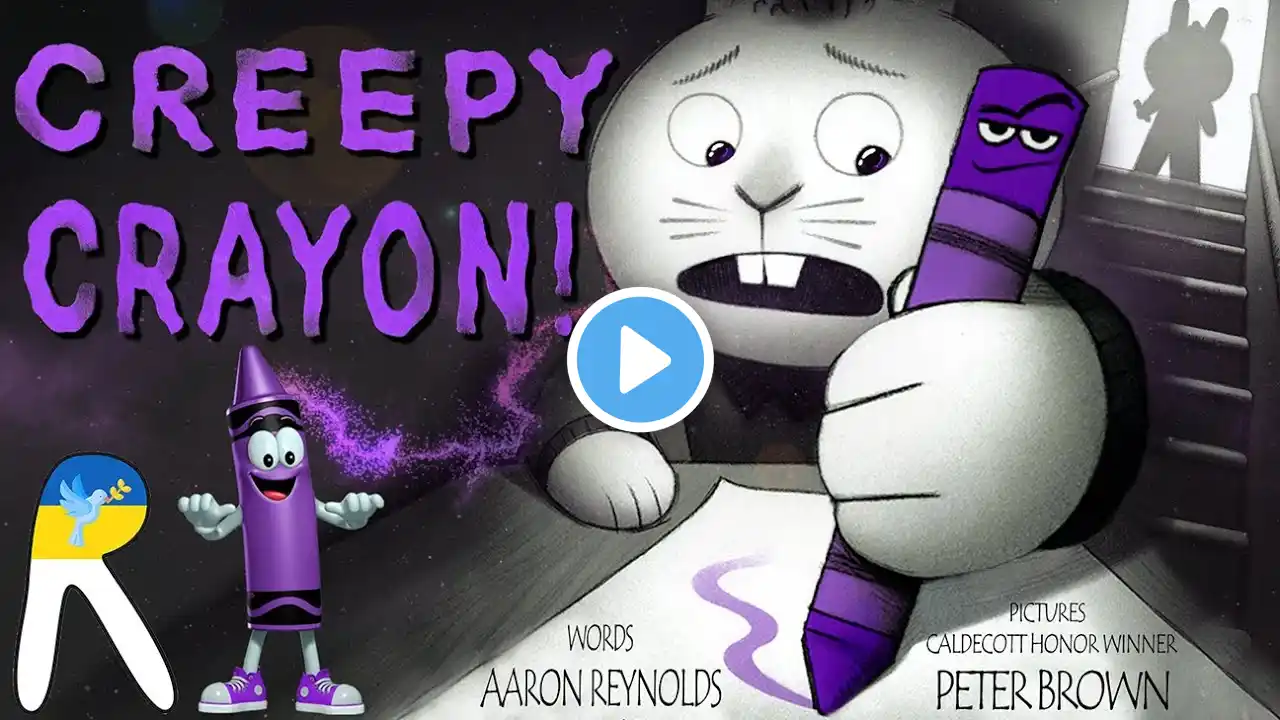 Creepy Crayon! (Creepy Tales!) - Animated Read Aloud Book for Kids