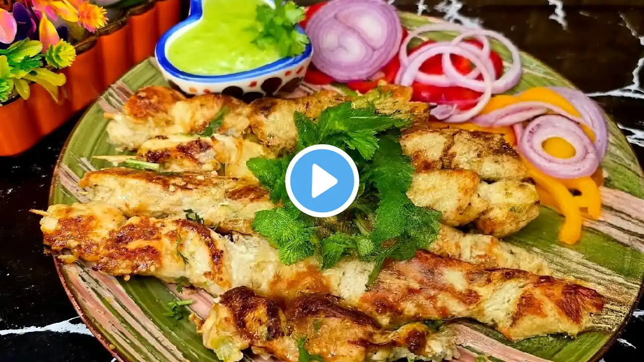 Chicken Reshmi Kebab & Malai Tikka | No Oven, No Tandoor! #ramadanrecipes #eidspecial #malaitikka