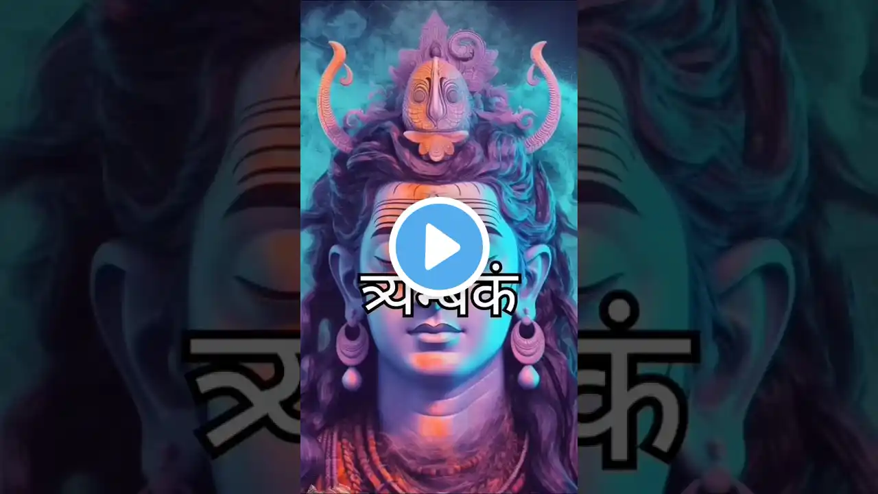 महामृत्युंजय मंत्र!! Mahamrityunjaya Mantra!!  Shiv Maha Mantra!! Powerful Shiv Mantra #trending​#yt