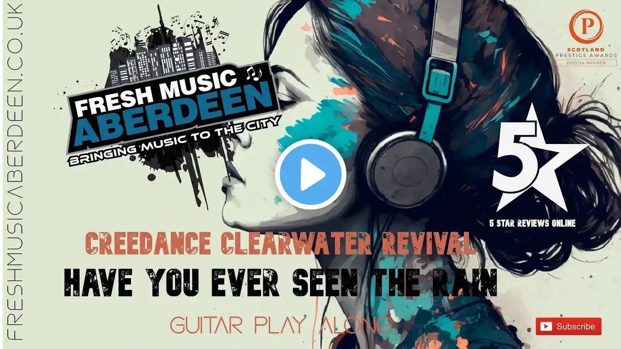 Creedence Clearwater Revival - Have You Ever Seen The Rain || Guitar Play Along TAB