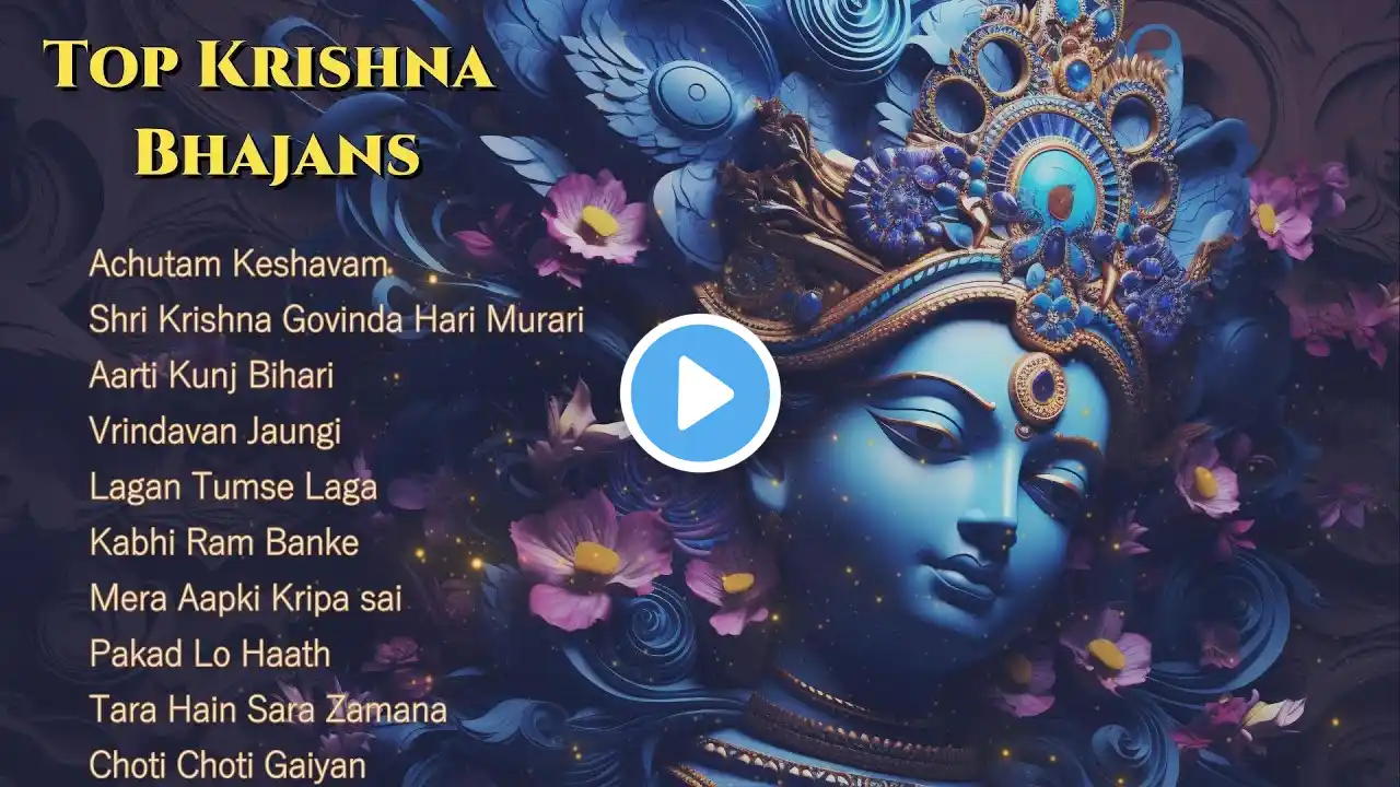 Top Krishna Bhajans | Soulful & Divine Krishna Songs | Best Bhakti Kirtan