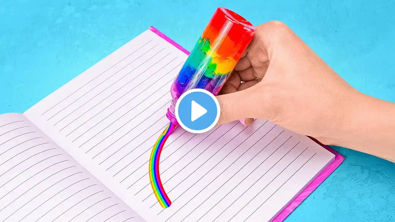 WOW!🌈RAINBOW CRAFTS FOR EVERYONE || DIYs For School and Home