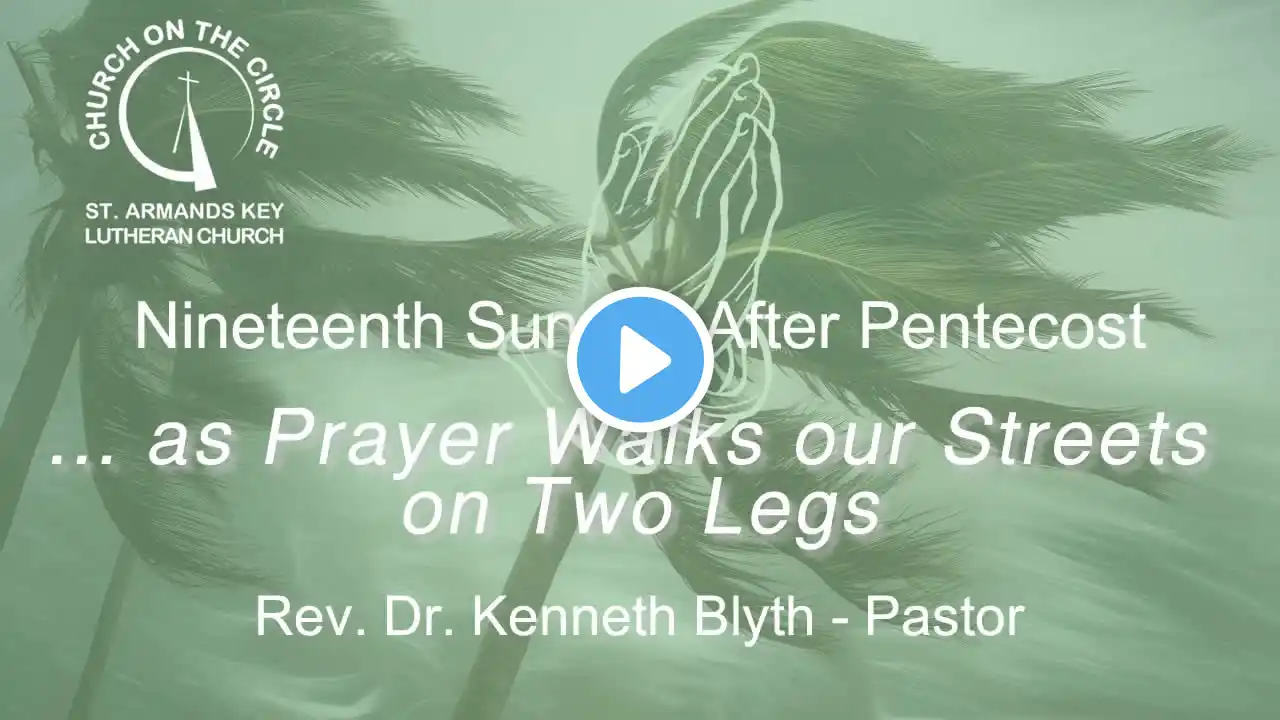 Nineteenth Sunday After Pentecost (Sermon) - September 29, 2024