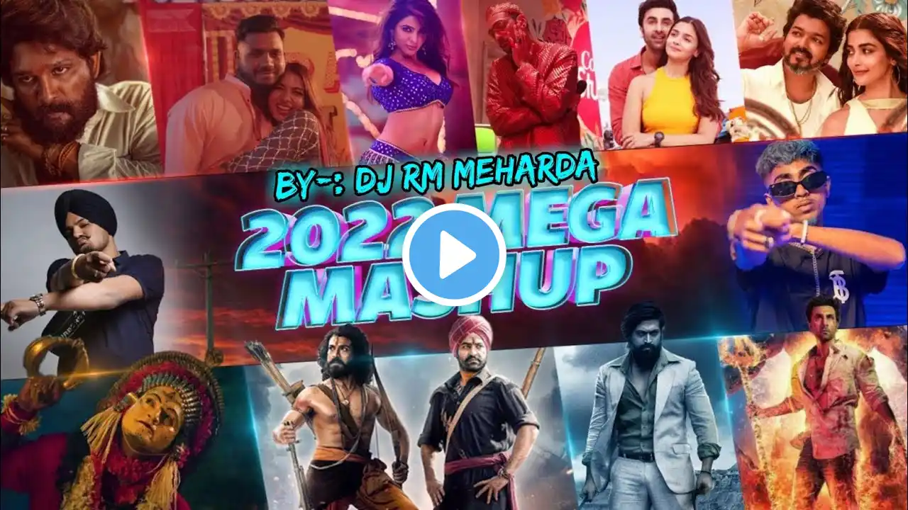 BEST OF #2023  Mega Mashup Party Songs 2023 | Dj RM Meharda & Sunix Thakor | new punjabi nonstop