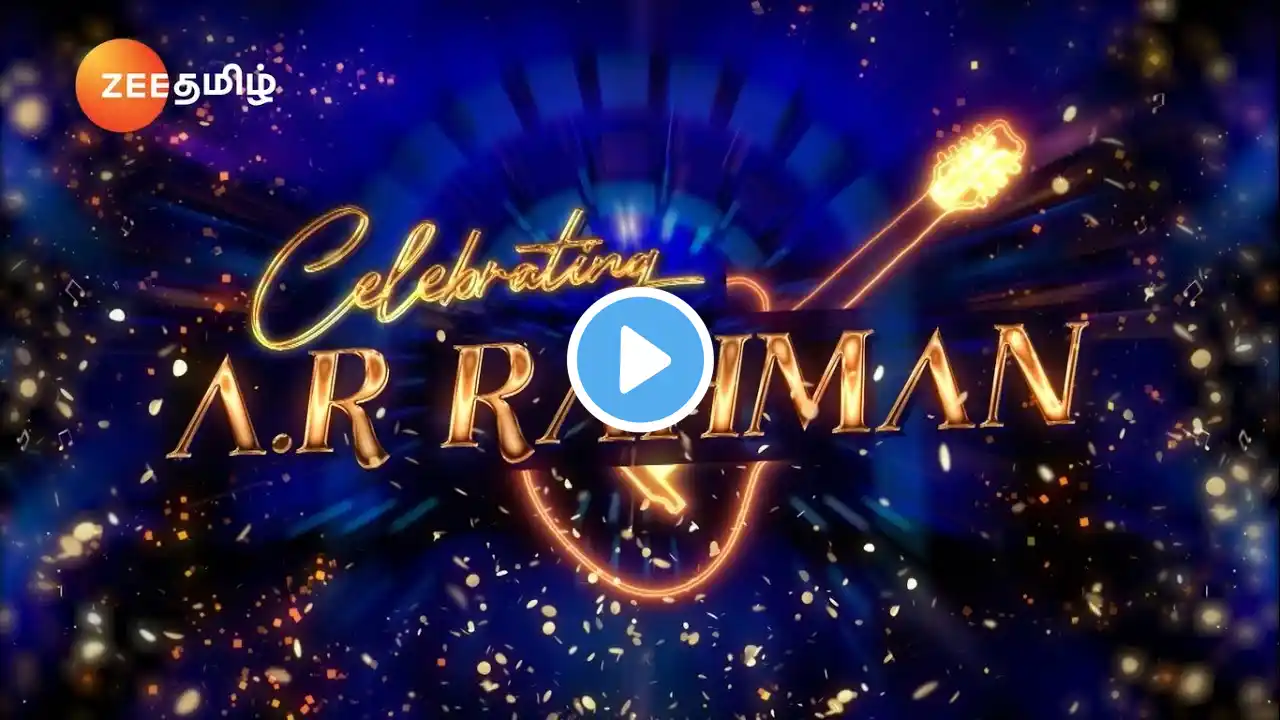 Saregamapa Senior Season 4 | Celebrating AR Rahman Round | Saturday & Sunday 7PM | Promo | Zee Tamil