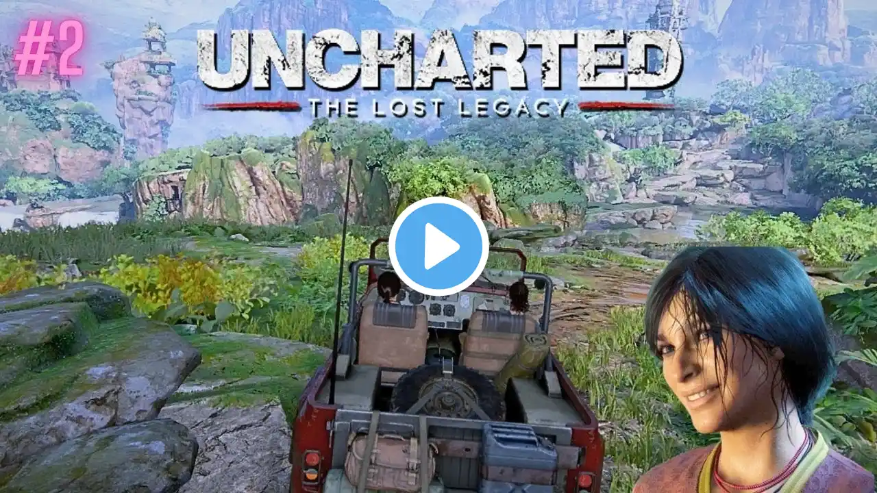 UNCHARTED PS5 GAMEPLAY | UNCHARTED LOST OF LEGACY PART2 | 4K GAMEPLAY