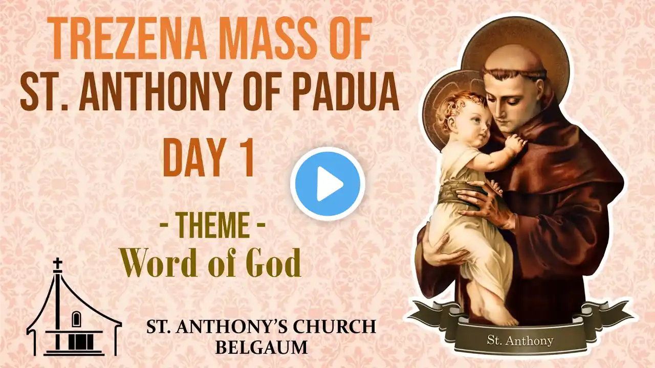 St. Anthony's Novena Mass | Day 1 | St. Anthony's Church, Camp, Belgaum | May 31, 2023 | 6:00 PM