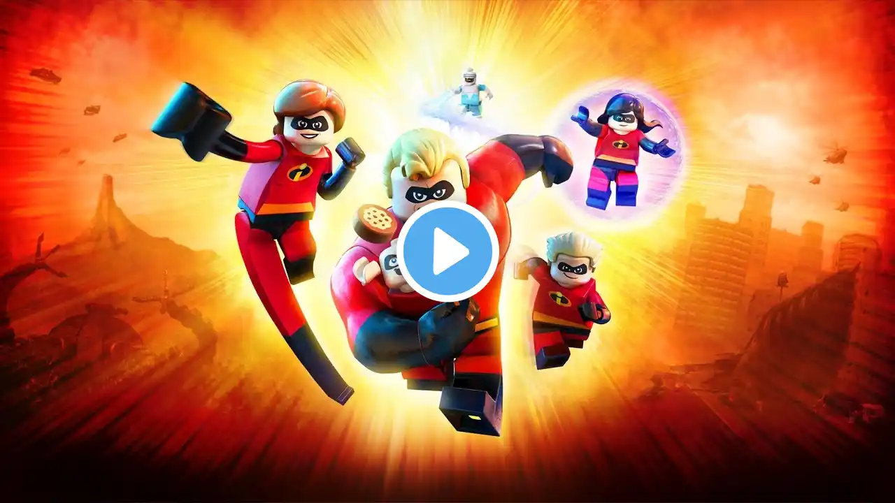 Lego The Incredibles - Crimewave #8 - Syndrome : Urbem Heights - Free Roam Mode!!