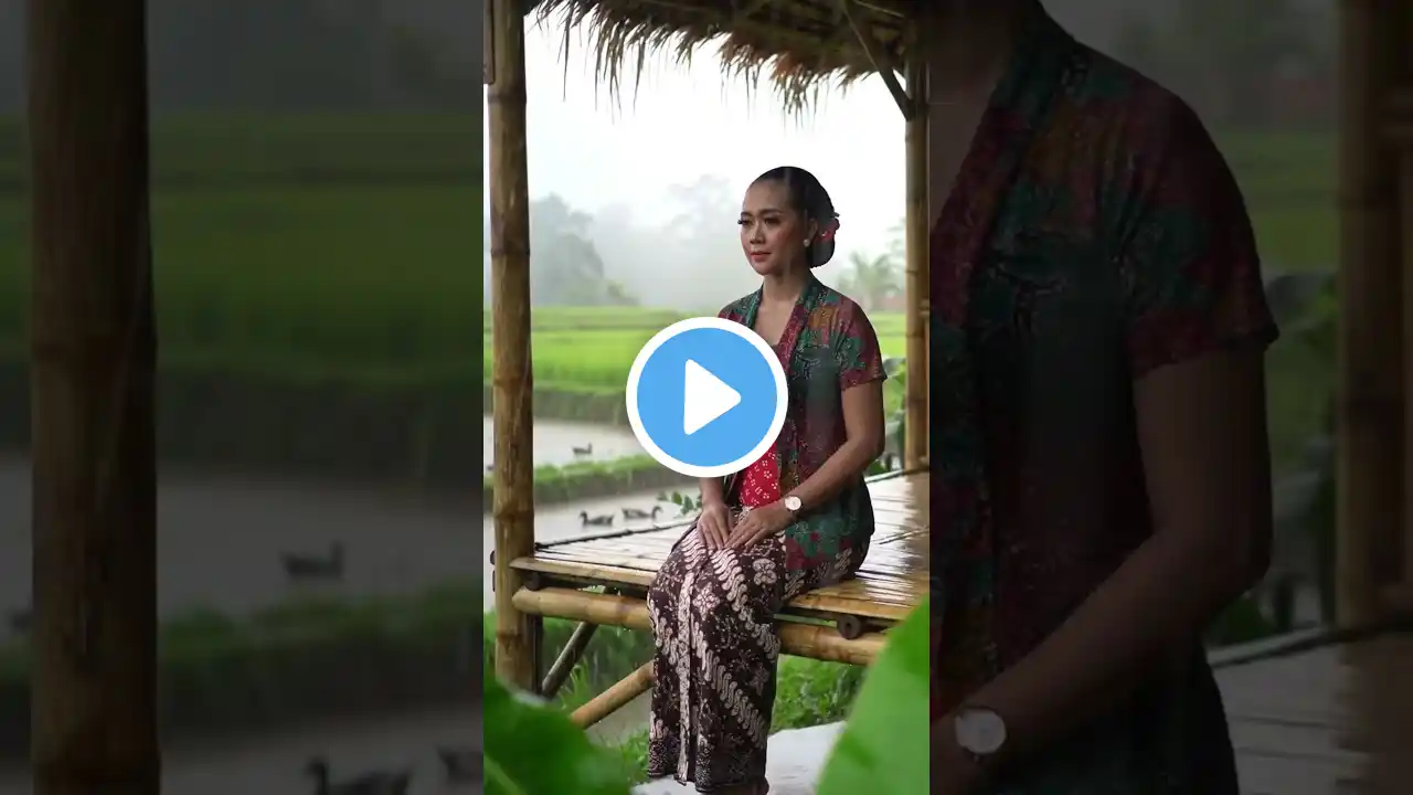 HEAVY RAIN for Sleeping heavy rain sounds rural atmosphere🌨️#shorts #shortsviral