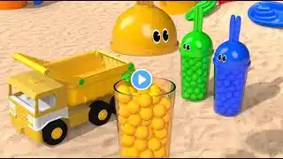 Learn Colors Bunny Mould | Wooden Hammer | animals | Finger Family Song