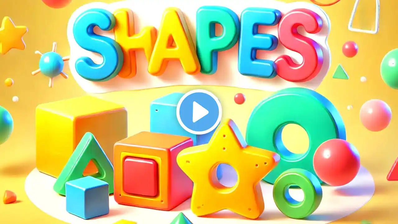 Sing along Shapes Song - with lyrics (featuring Debbie Doo) - CoComo