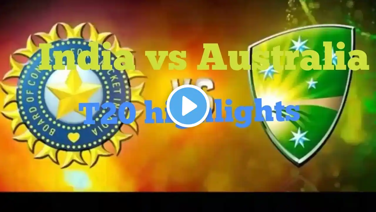 India vs Australia 2nd T20 full highlights|Ind vs Aus2017|india vs Australia 2nd t20 match