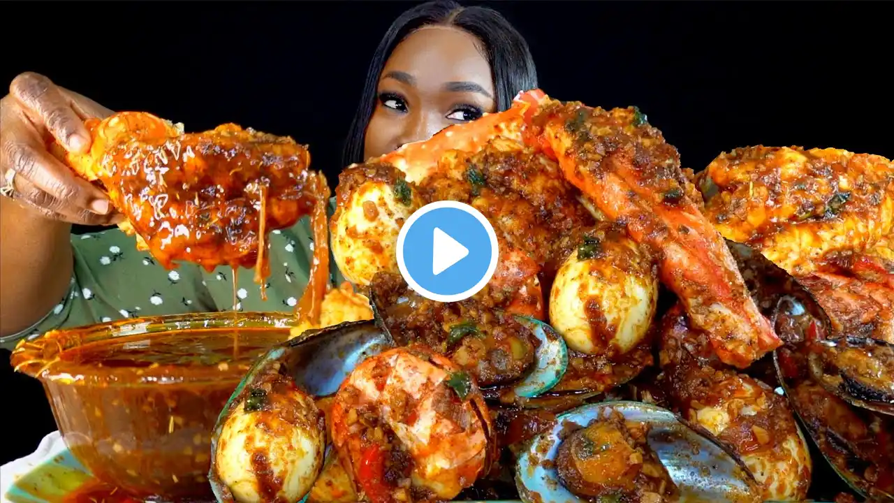 KING CRAB SEAFOOD BOIL MUKBANG | DESHELLED | SEAFOOD BOIL MUKBANG | Seafood | Mukbang