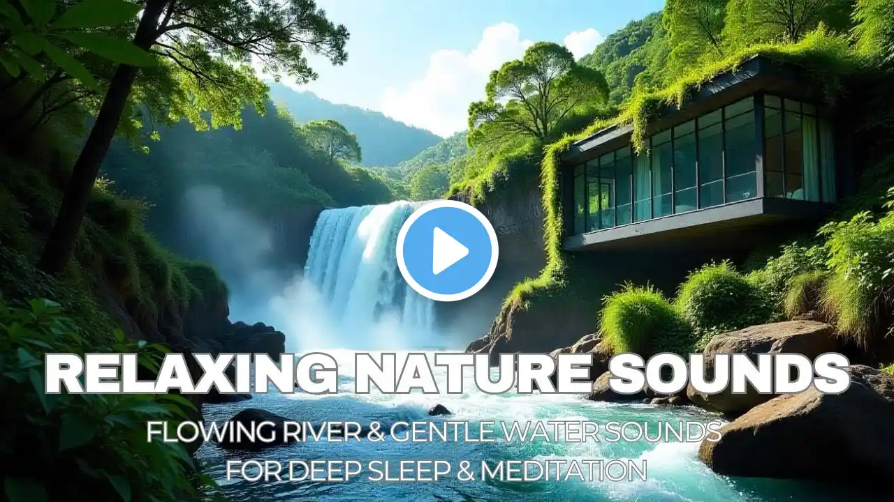 ๐ฟ Relaxing Nature Sounds | Flowing River & Gentle Water Sounds for Deep Sleep & Meditation