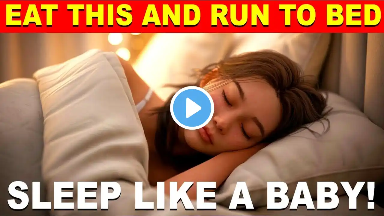 Eat THIS Before Bed for Better Sleep Than Sleeping Pills!