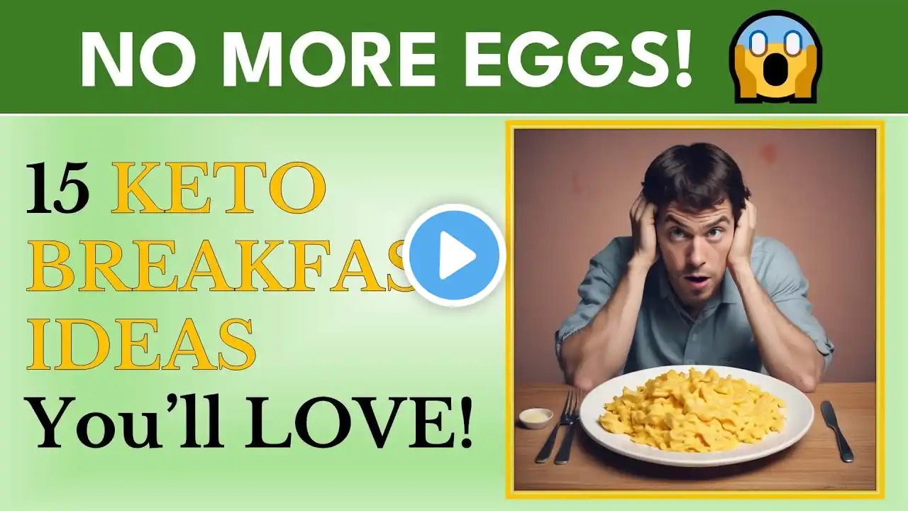 15 Easy Keto Breakfast Ideas WITHOUT Eggs! (Low Carb & Delicious)