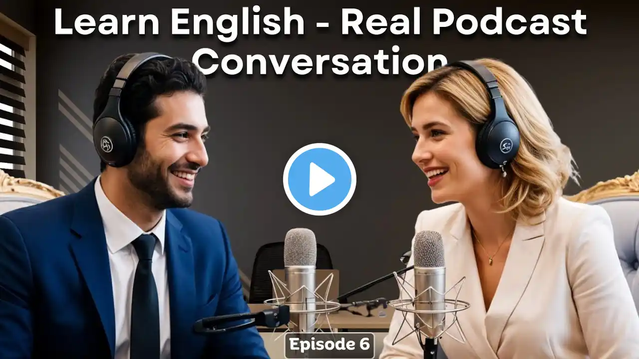 Learn English with Real Podcast Conversation  | American Podcast for English Learners | Episode 6