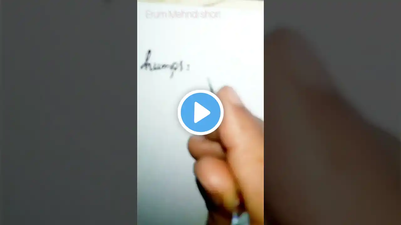 Vote for part 2 vedio|Basic mehndi element part1|how to create humps in mehndi design
