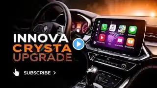 "Transform Your Ride with Woodman Nebula 6GB Android Car Stereo in Innova Crysta!" | Hiwoodman