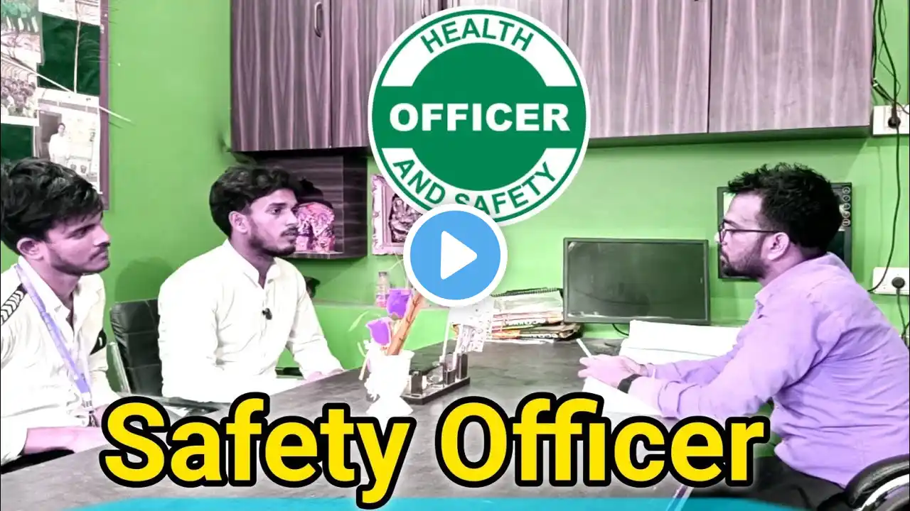 Safety Officer Interview question and answers in hindi /Fire safety Officer mock interview video